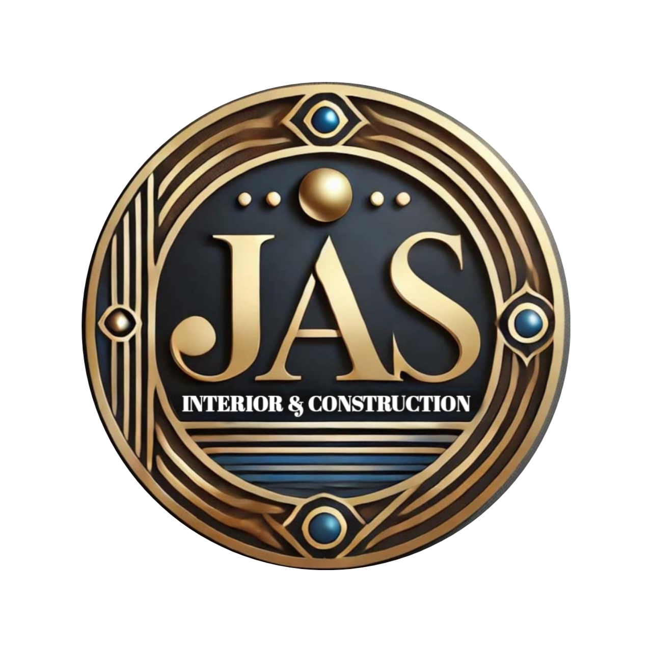 JAS Interior and Construction Logo